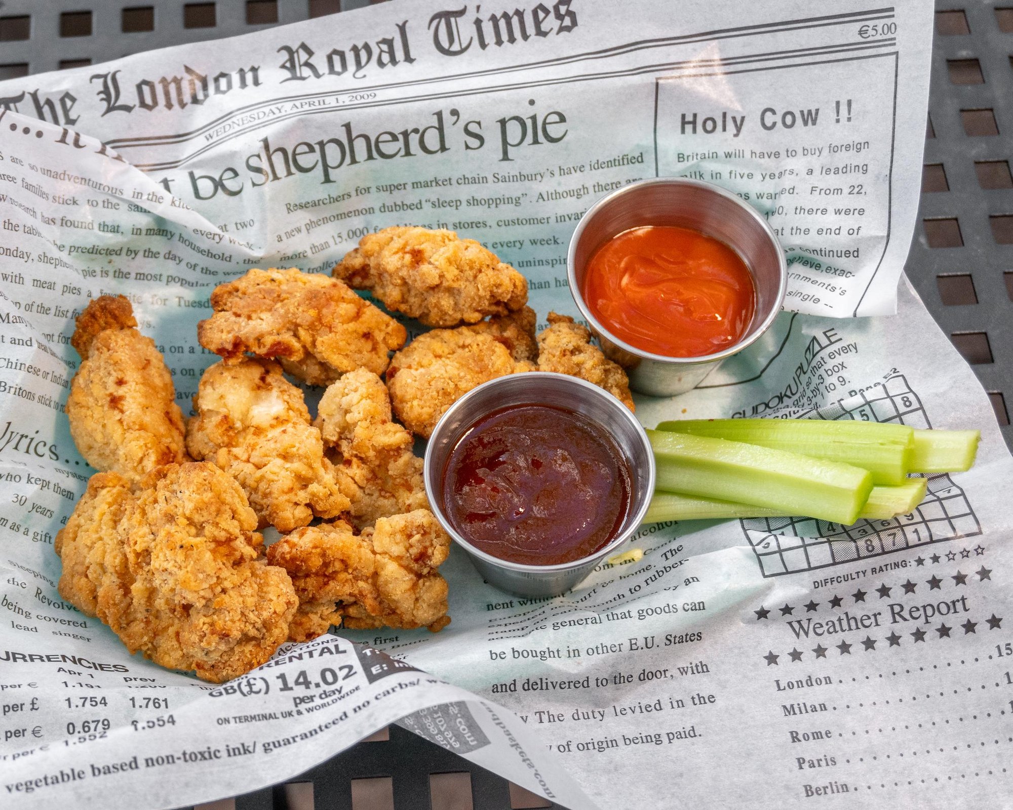 8 Boneless Wings