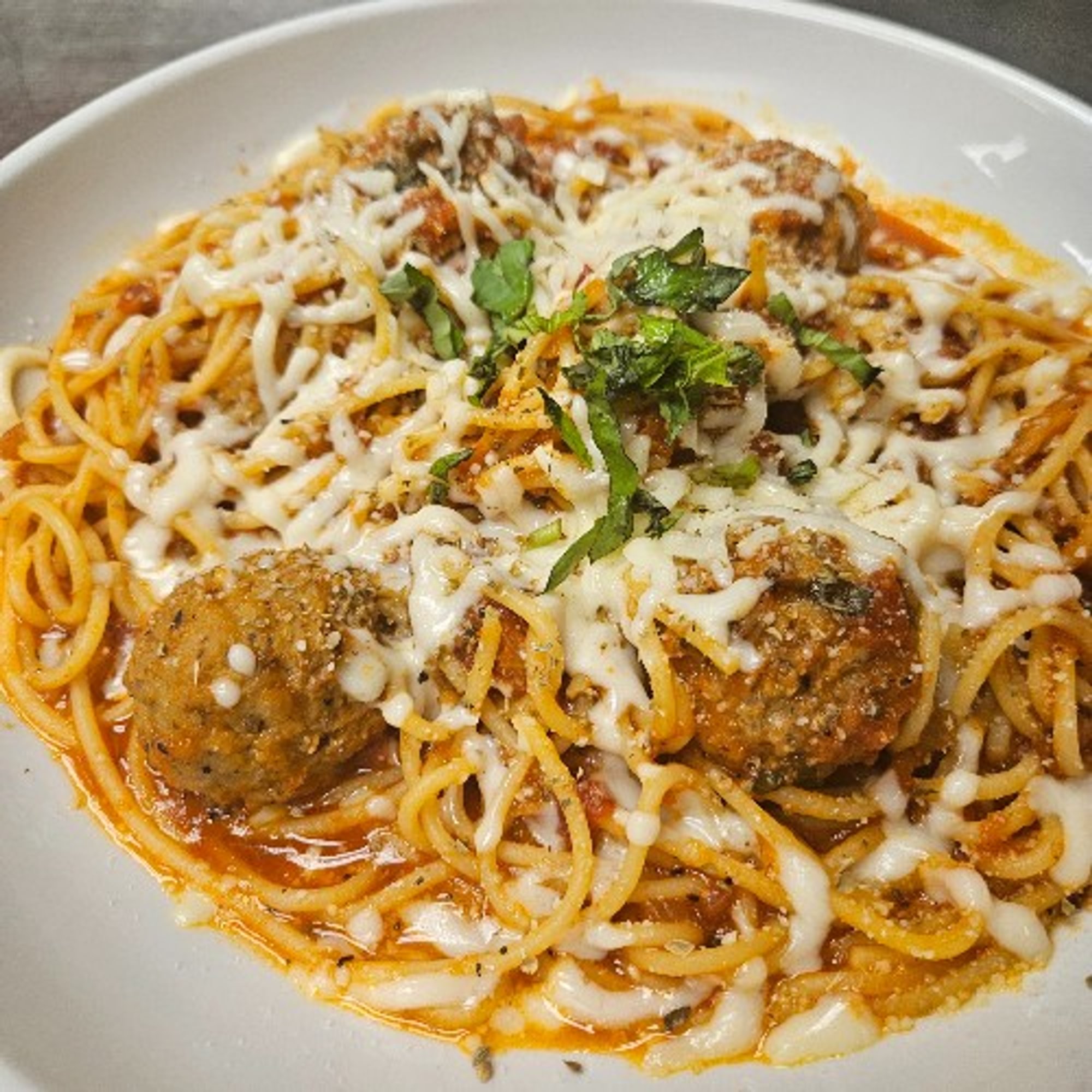Spaghetti and Meatballs