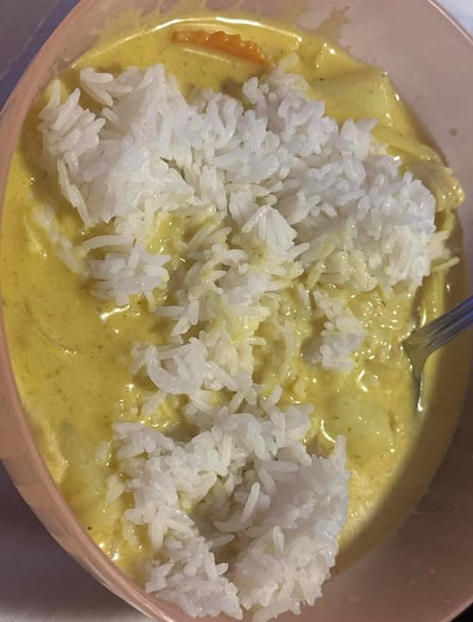 Lunch special Yellow Curry
