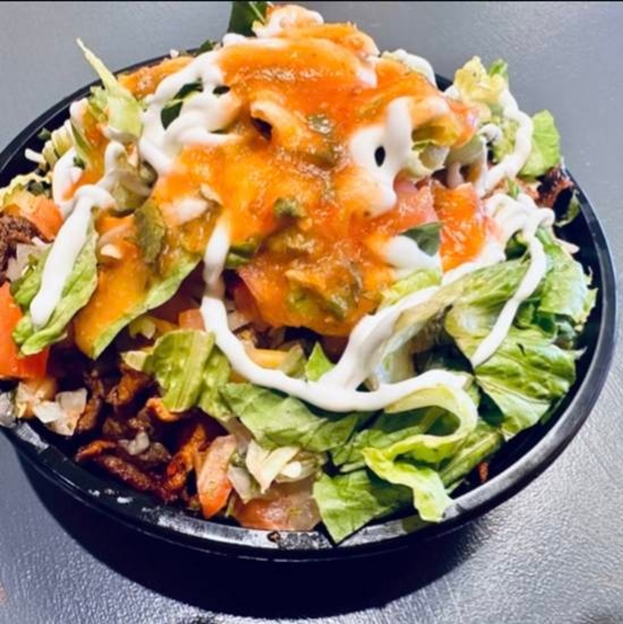 Carnitas burrito bowl
