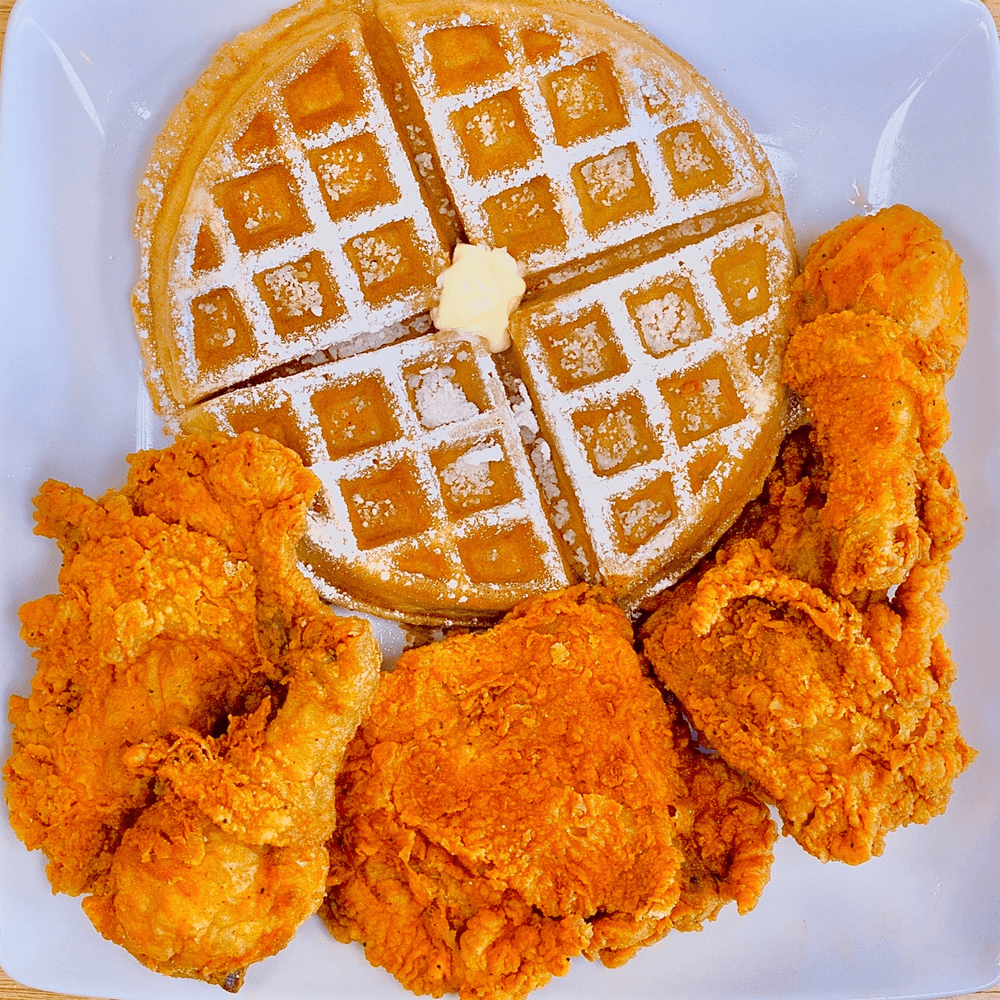15 Dark Meat & 3 Waffles