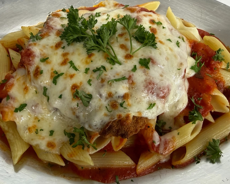Chicken Baked Mostaccioli