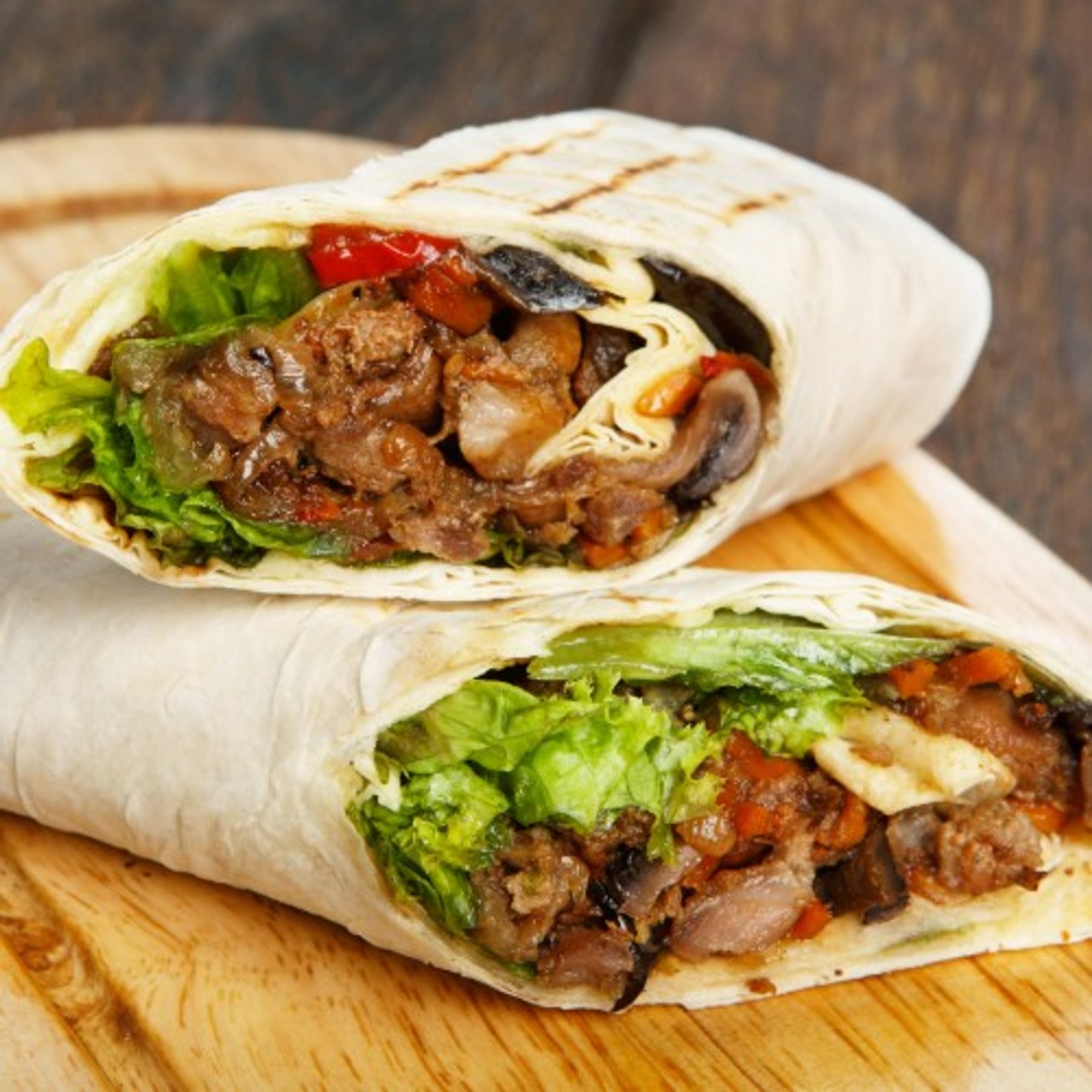 Chicken Burrito Blanco