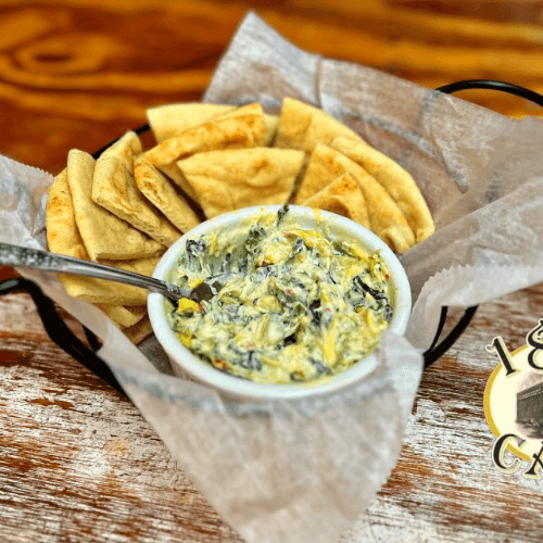The Depot" Spinach and Artichoke Dip
