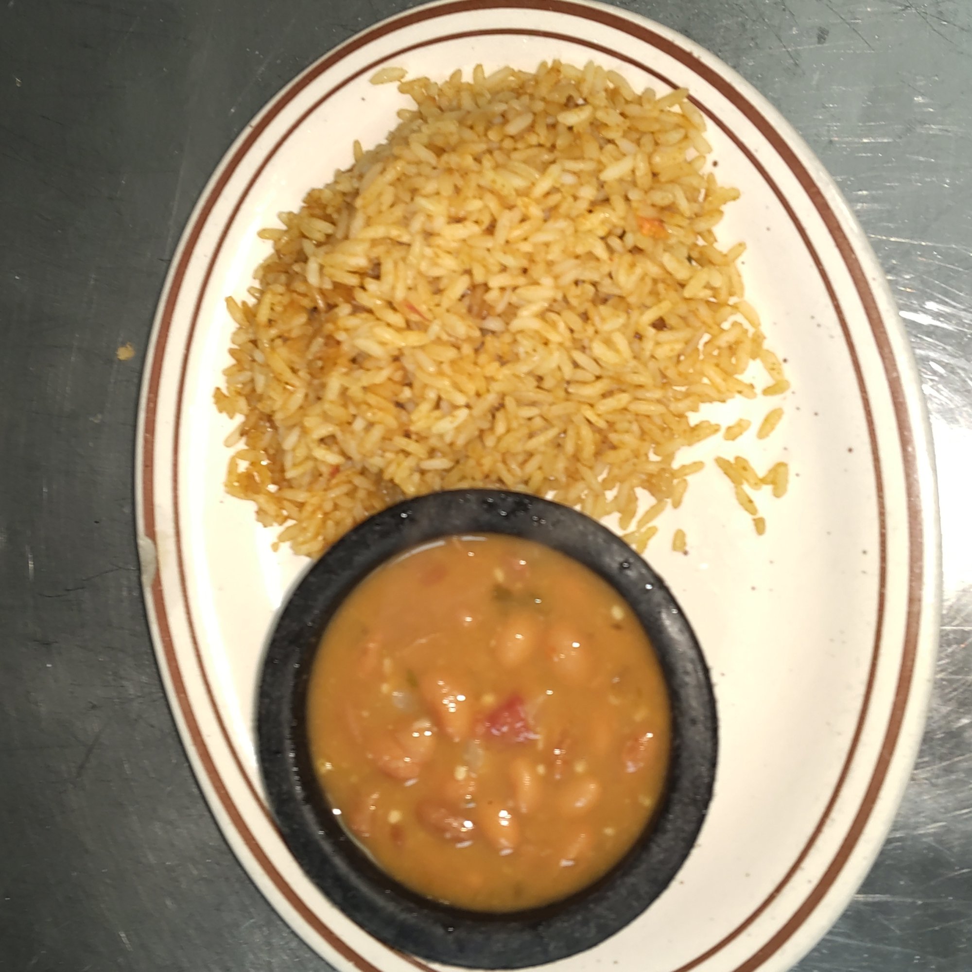 Rice and Charro Beans