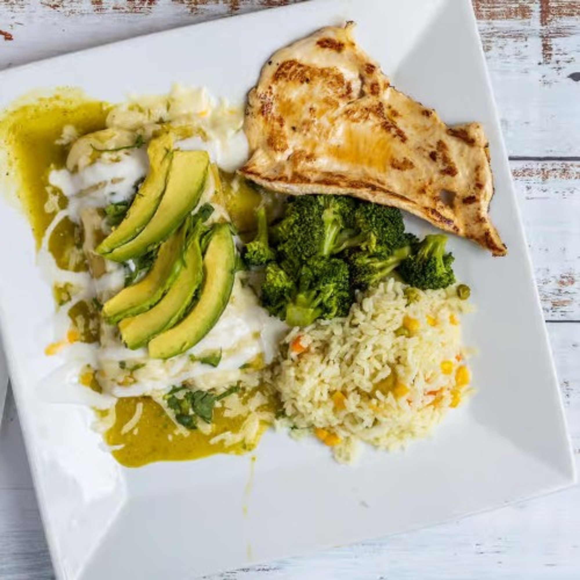 Enchiladas Verdes
