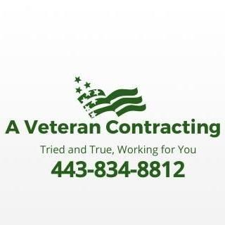 A Veteran Contracting Logo