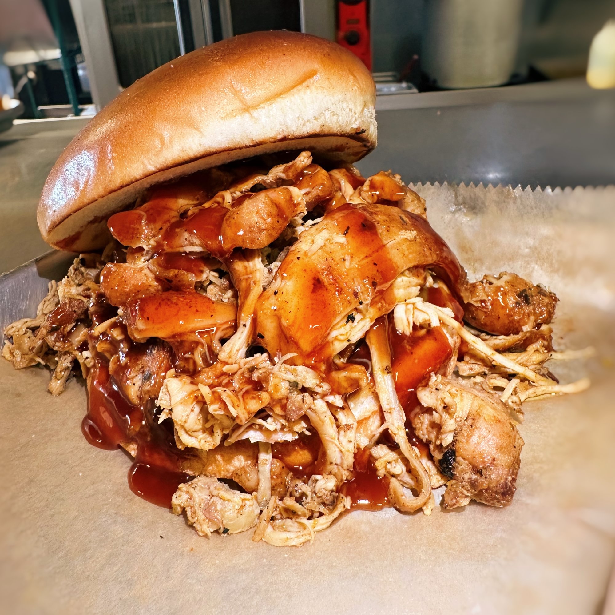 Pulled Chicken Sandwich