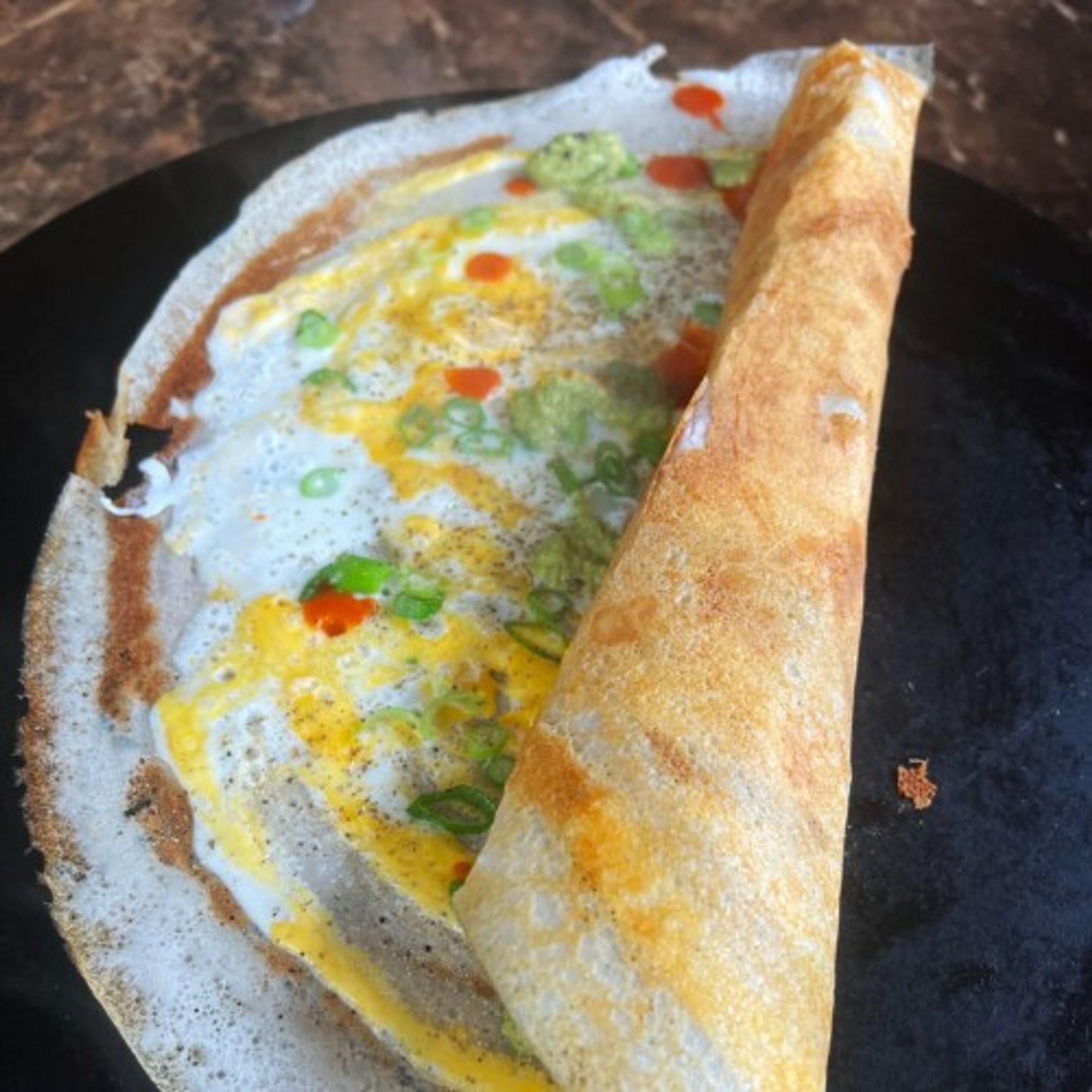 Egg Dosa