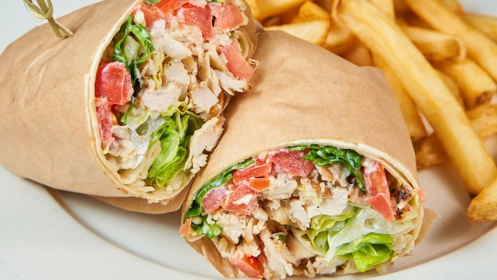 Grilled Chicken Caesar Wrap