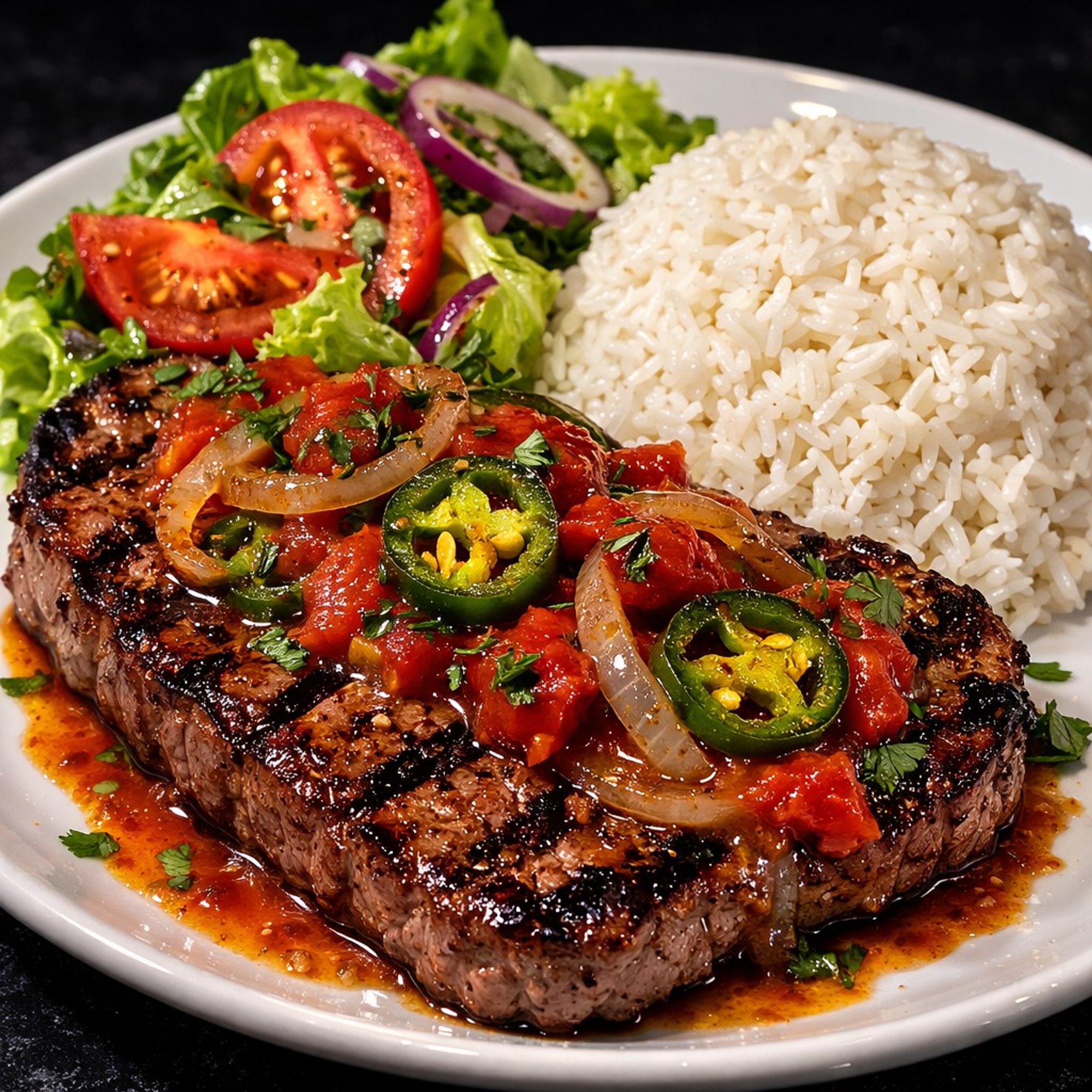 Steak a la Mexicana