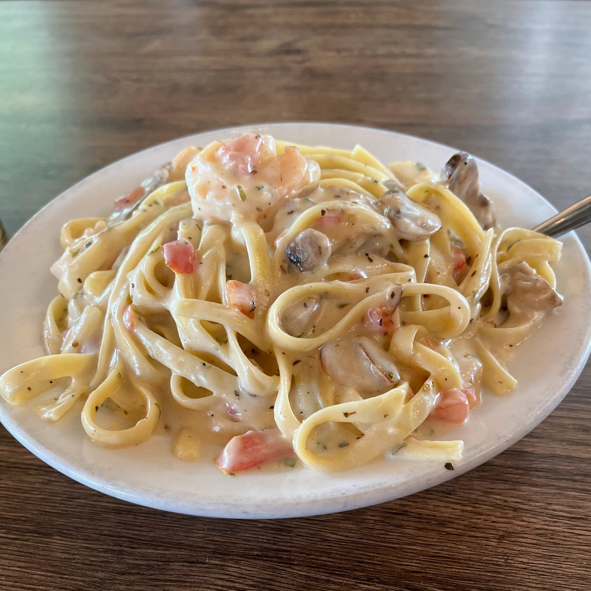 Shrimp Tetrazzini