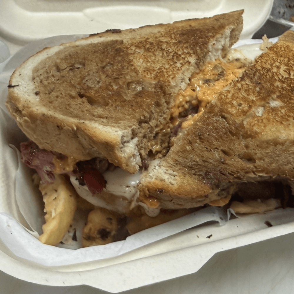 Spicy Pastrami Griller Sandwich