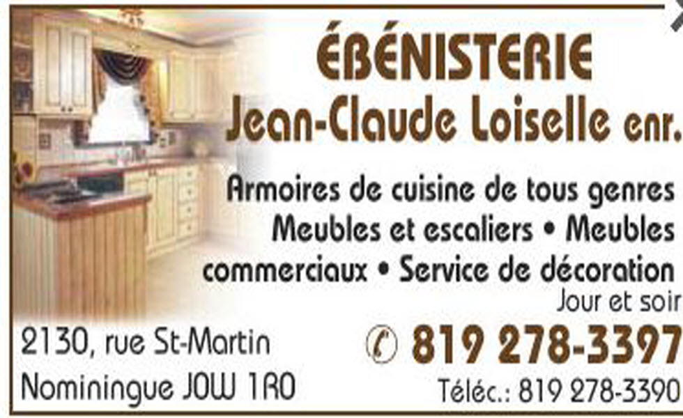 Images Ébénisterie Jean-Claude Loiselle
