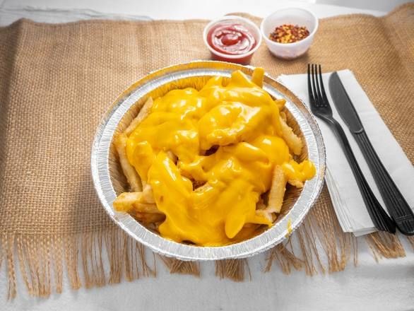 Large cheese fries