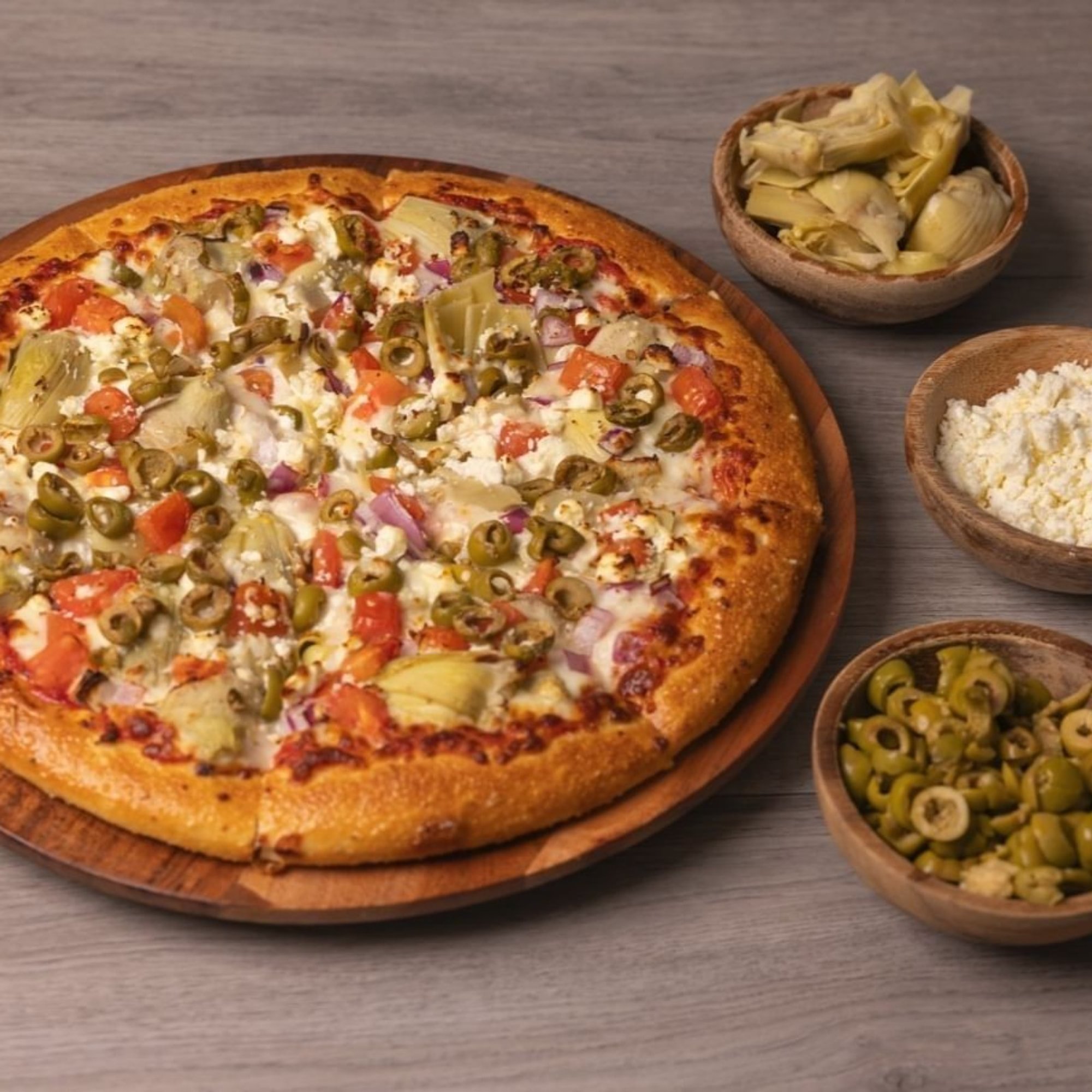European Veggie Pizza