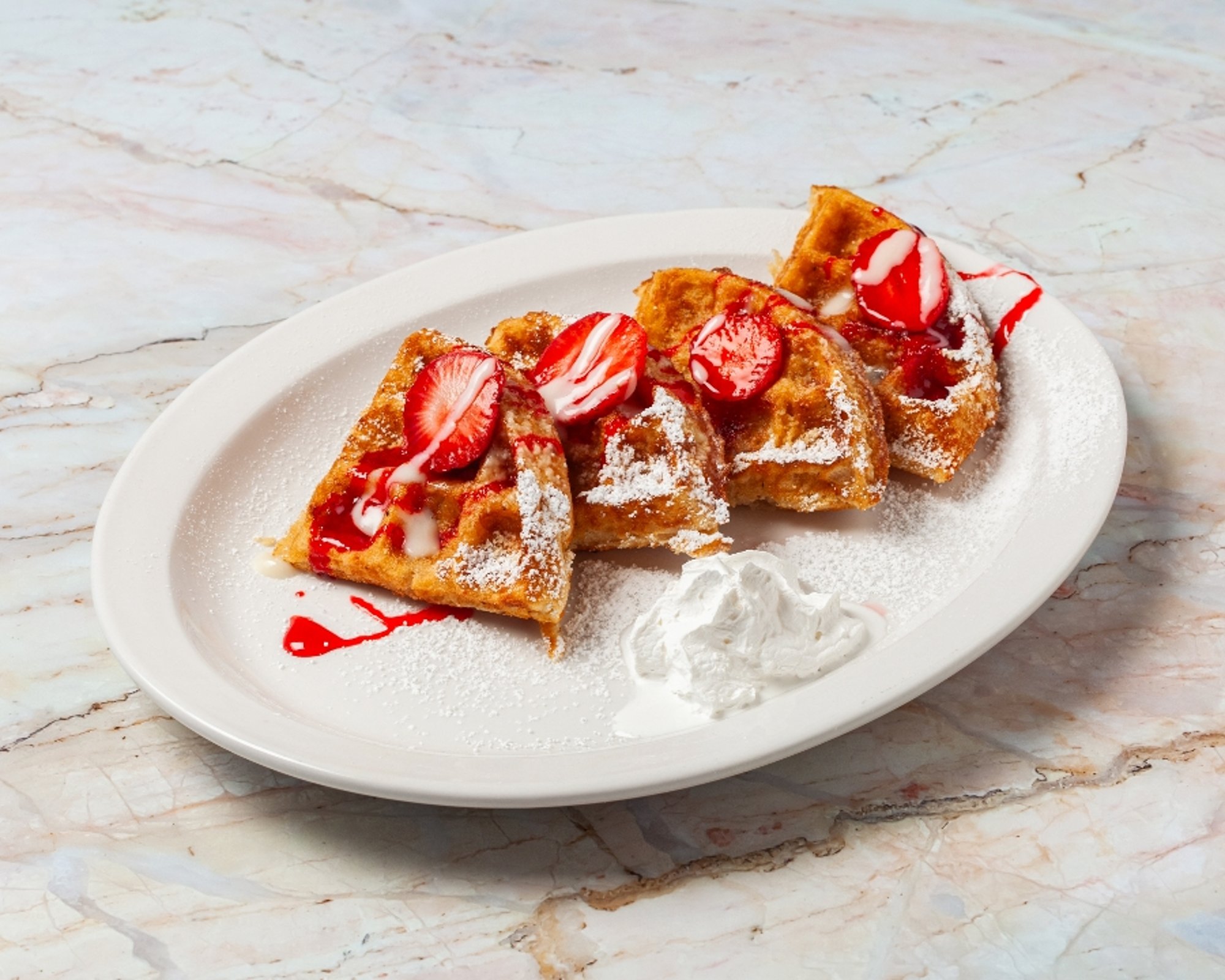 Strawberry Ricotta Waffle