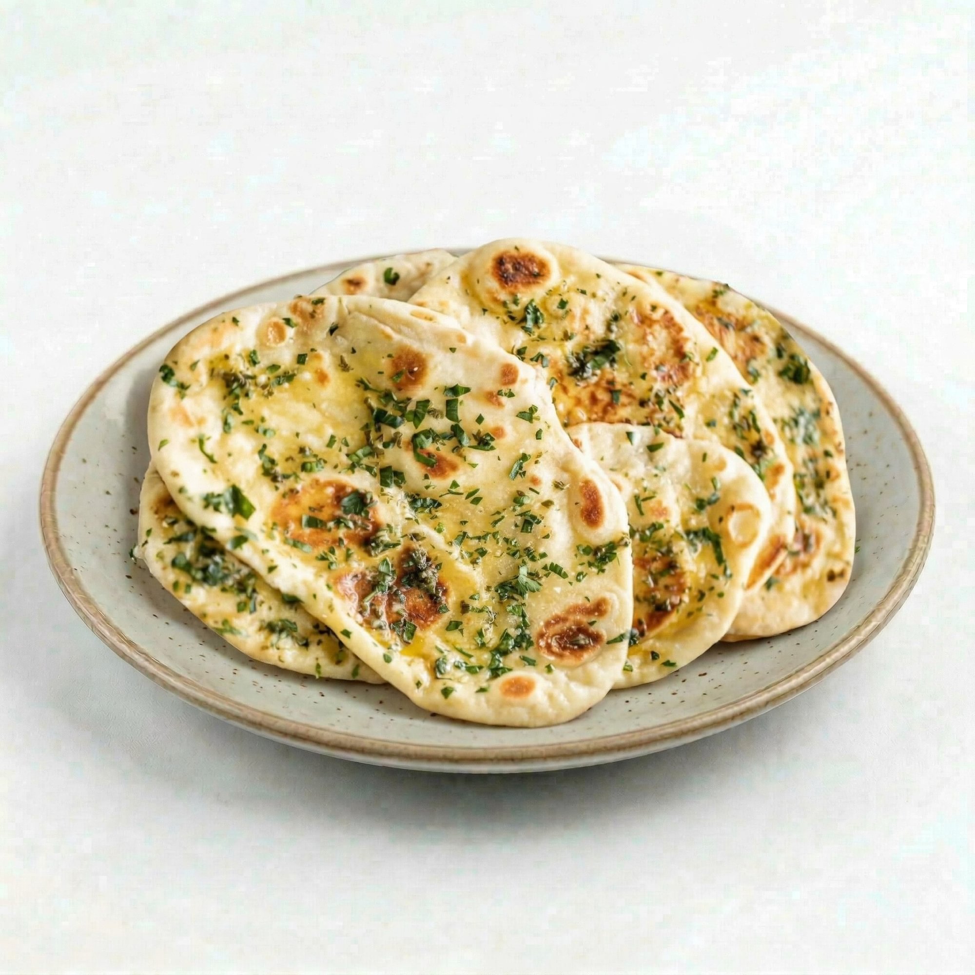 Garlic Naan (🌿)
