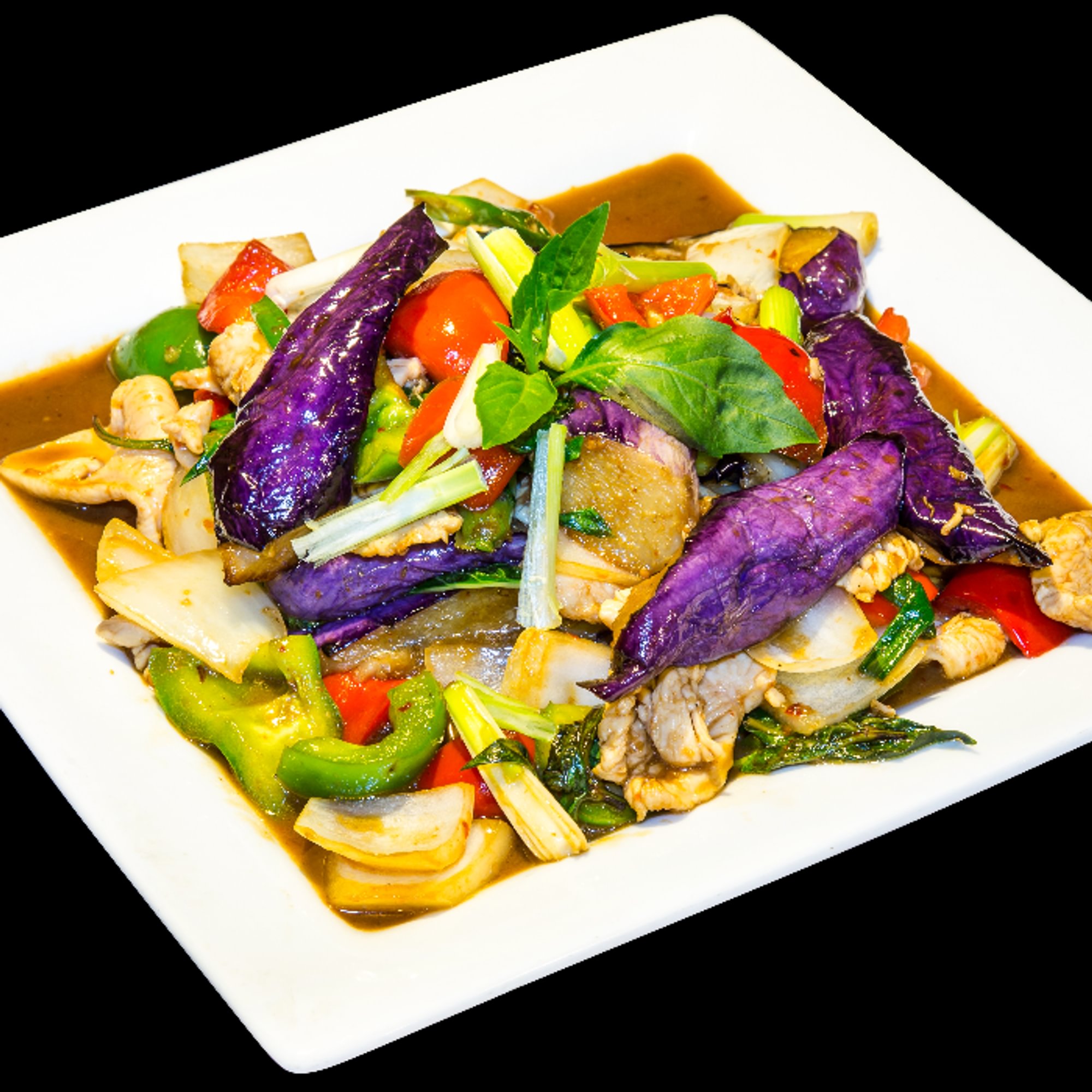 Basil Eggplant