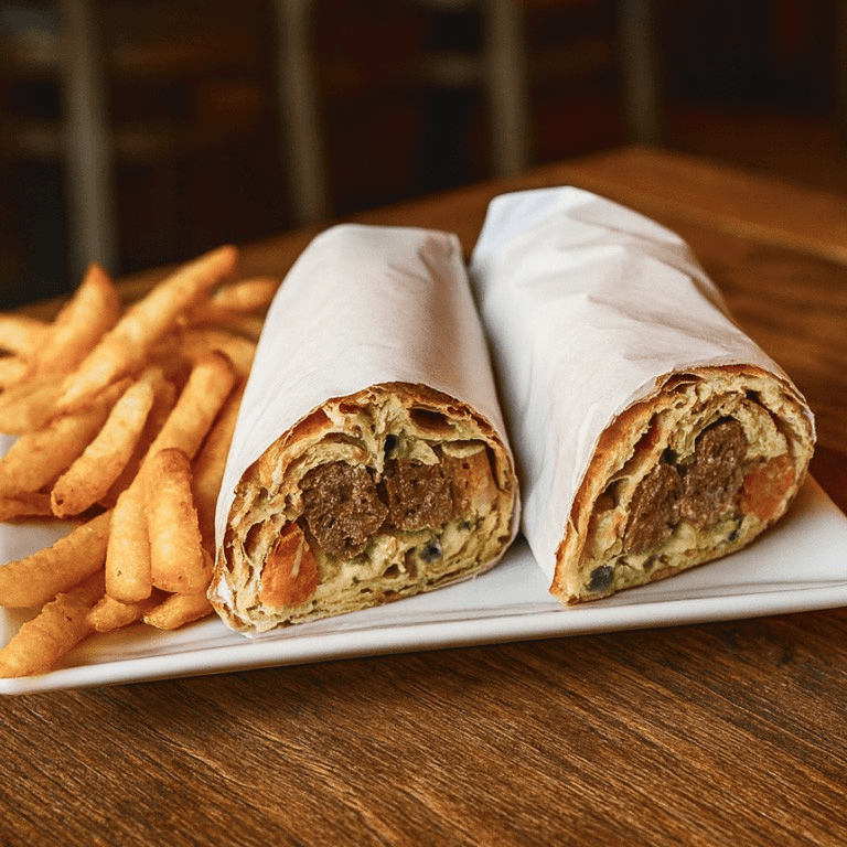 kafta Kabob Sandwich