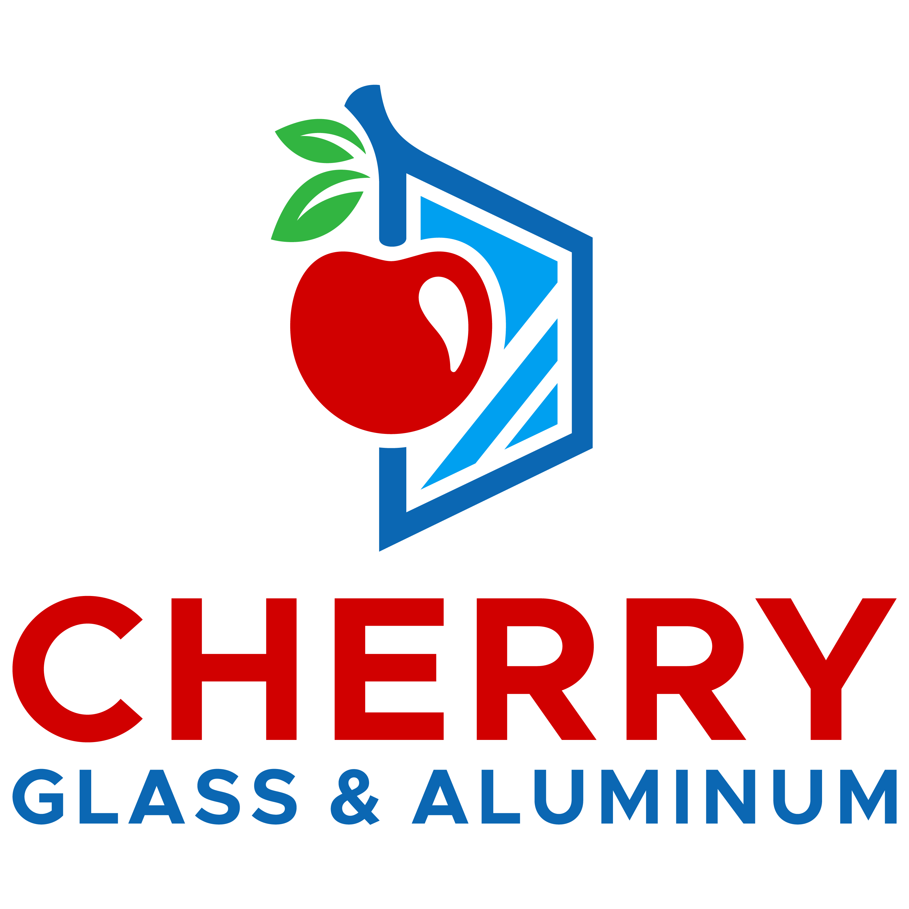 Cherry Glass & Aluminum