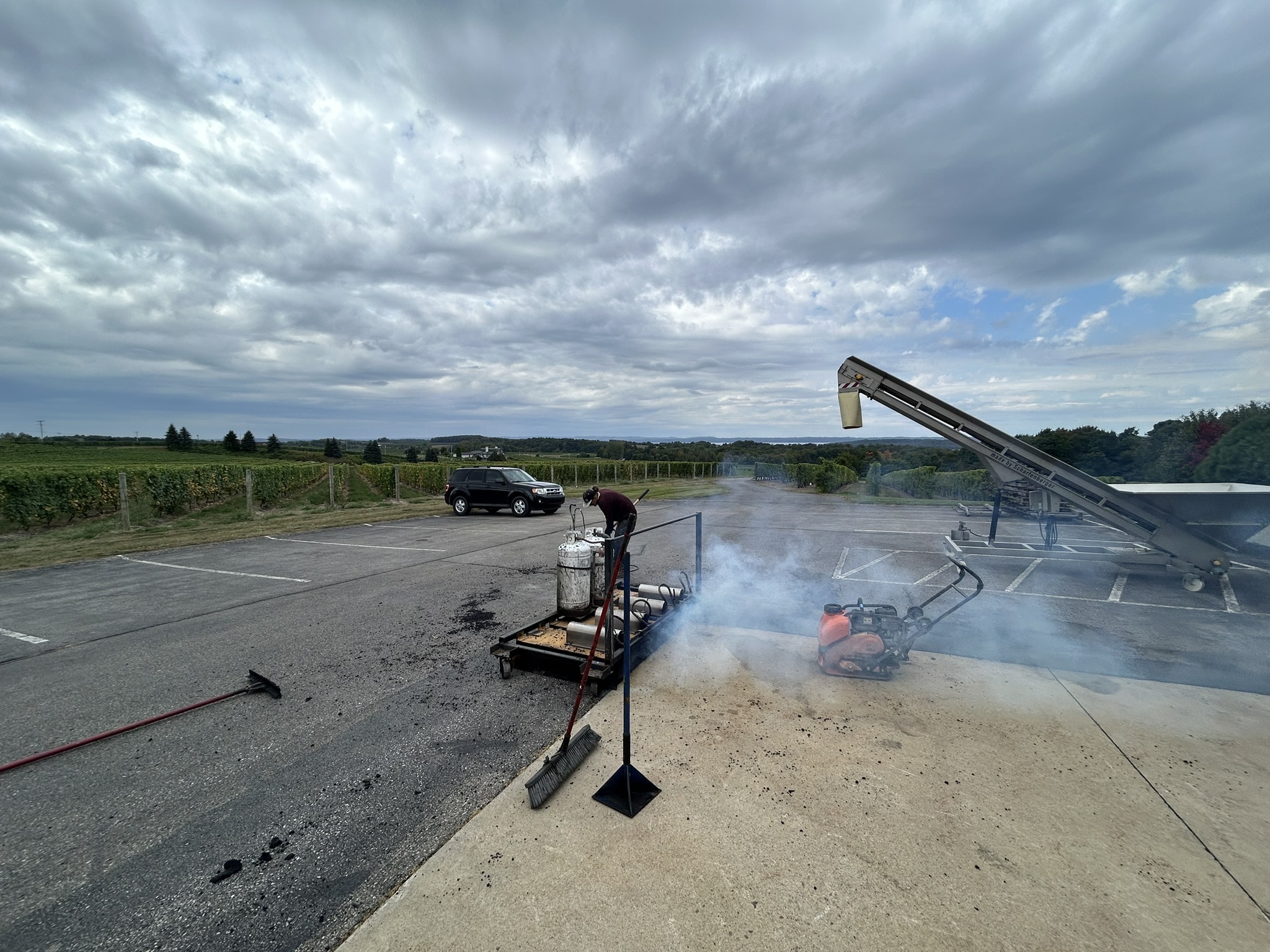 Infrared Asphalt Repair