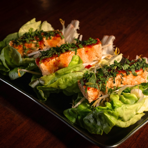 TOFU LETTUCE WRAPS