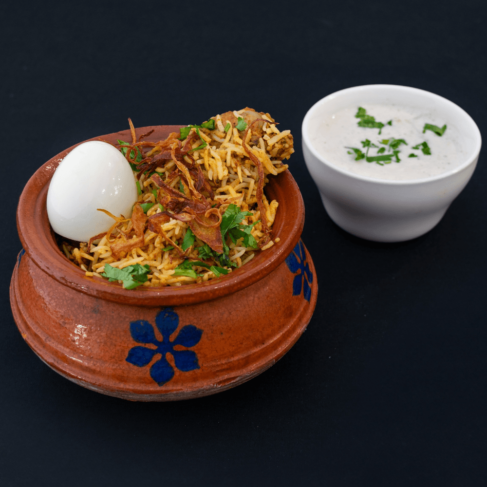 Hyderabadi Chicken Dum Biryani