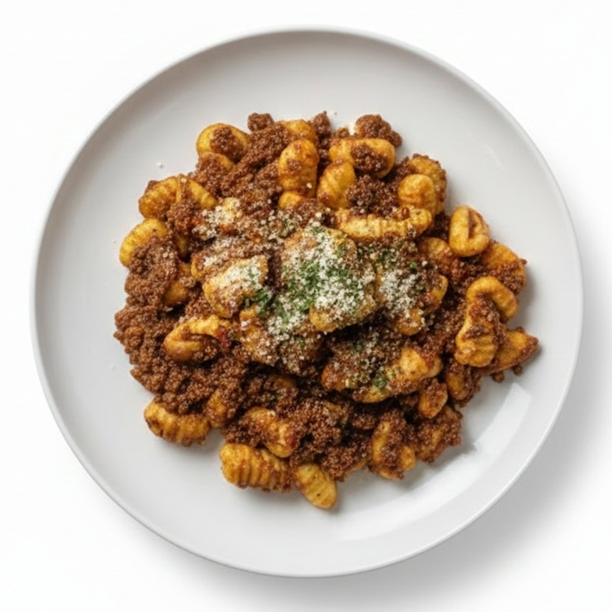 Gnocchi with Meat Sauce