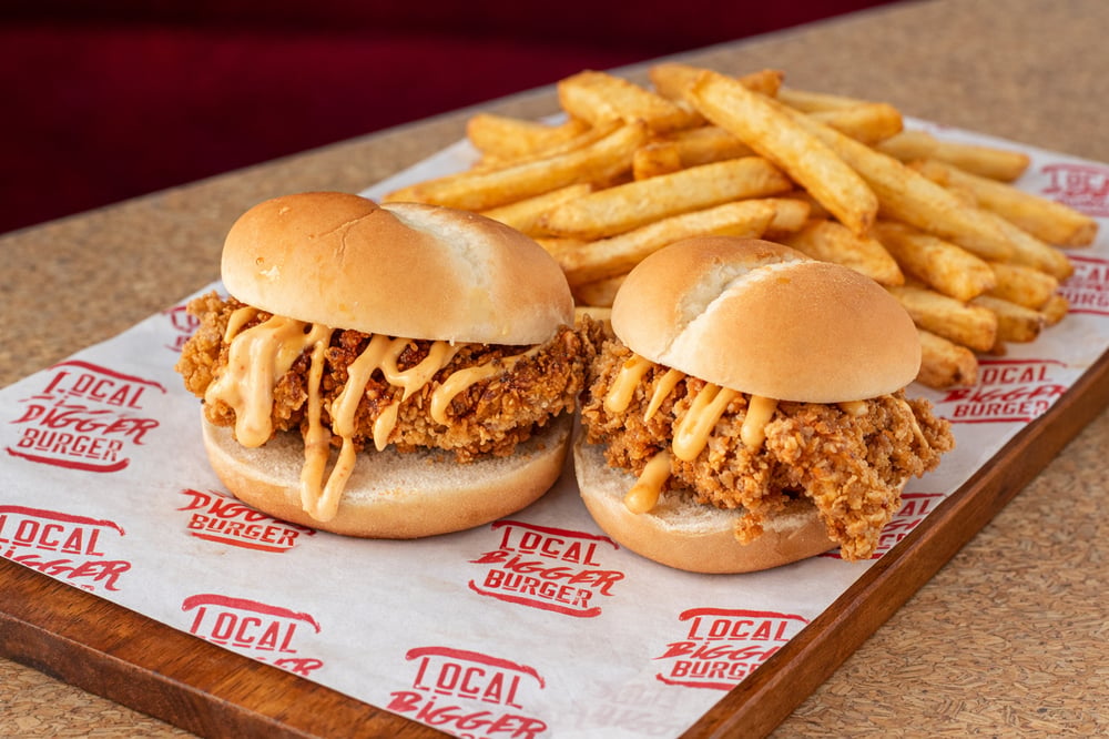 2 Chicken Sliders with Fries