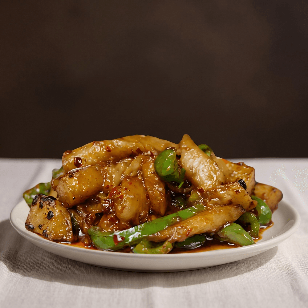 Eggplant in Garlic Sauce