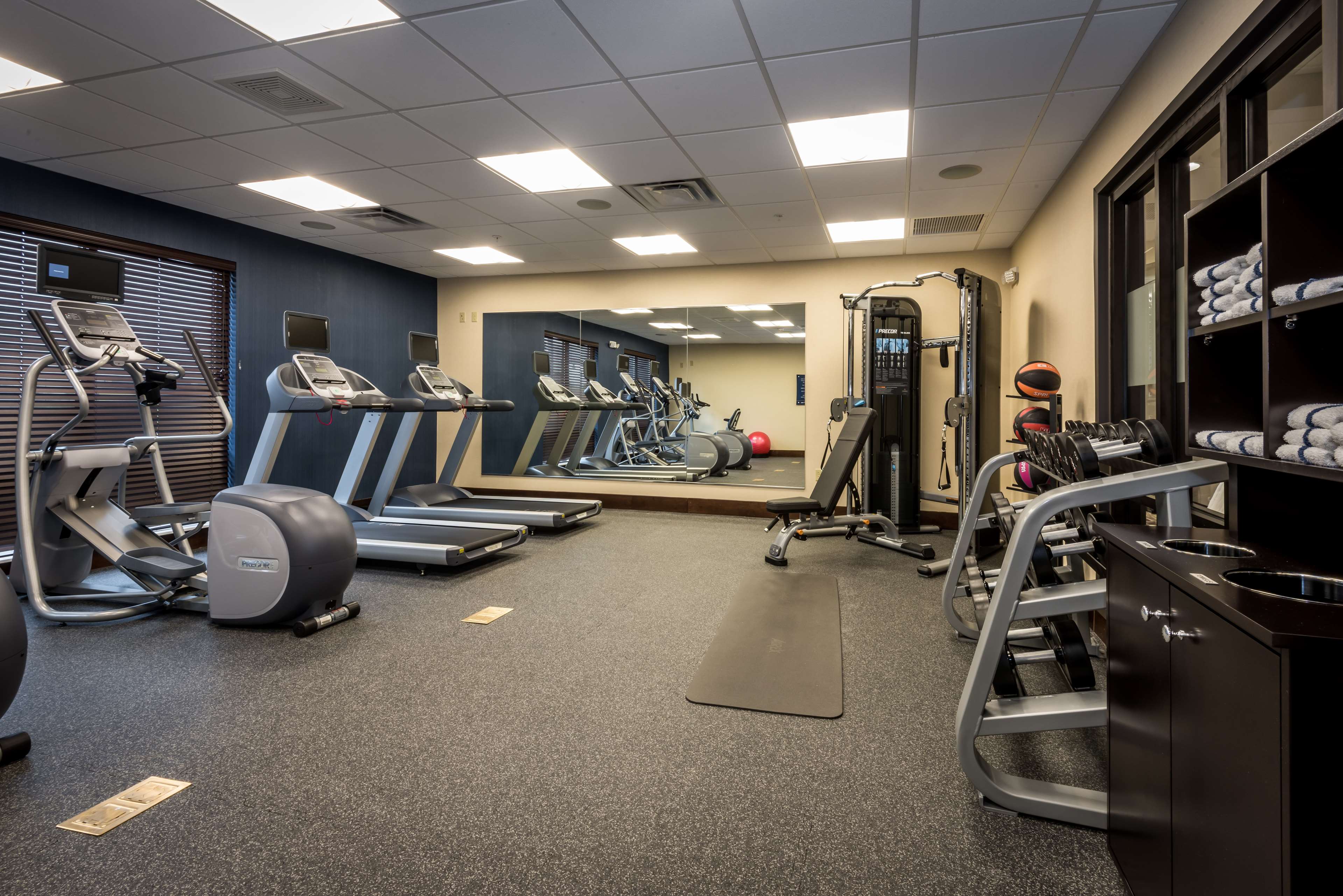 Health club  fitness center  gym