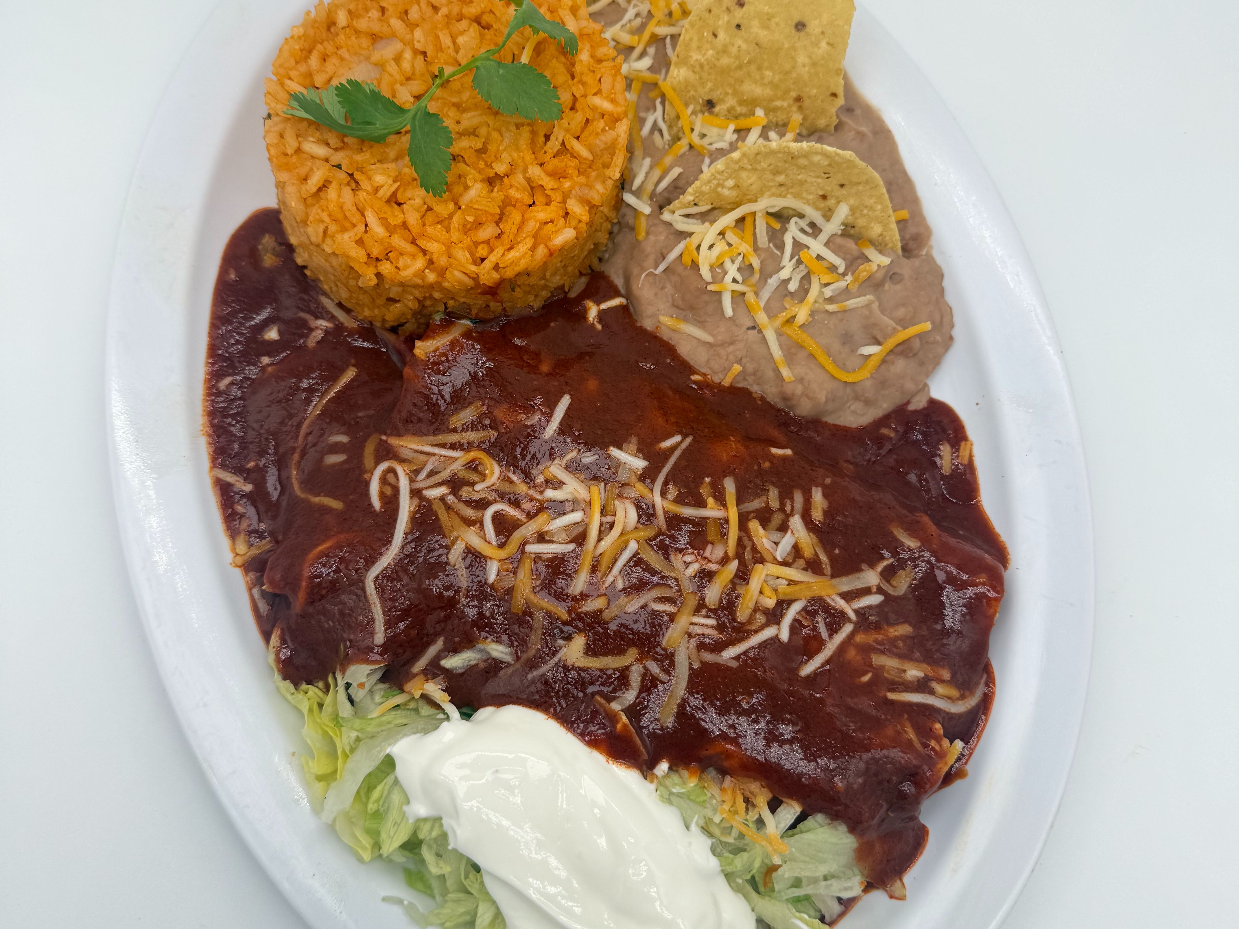 2 Enchiladas Combo