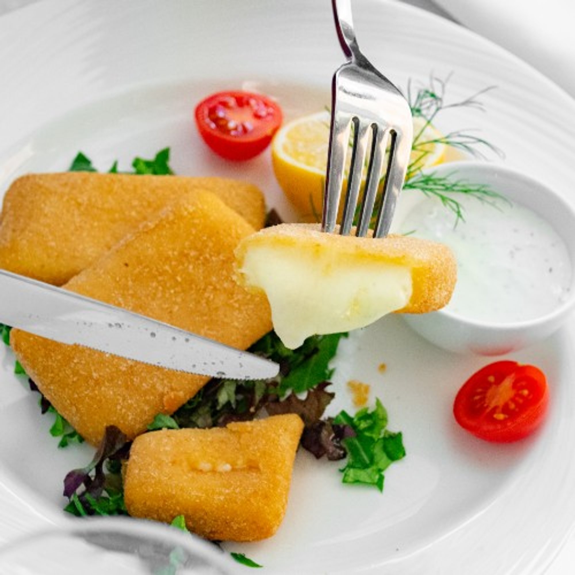 Fried Mozzarella Carrozza