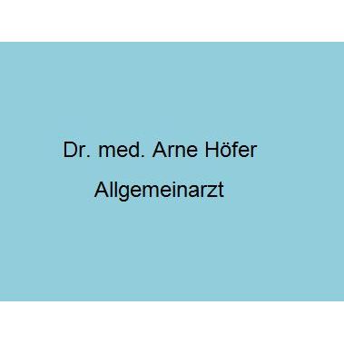 Logo von Dr. med. Arne Höfer Allgemeinarzt