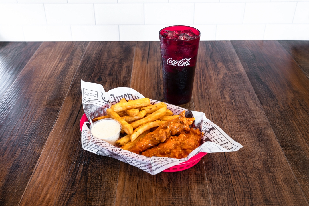 (2) Buffalo Tender Basket + Drink
