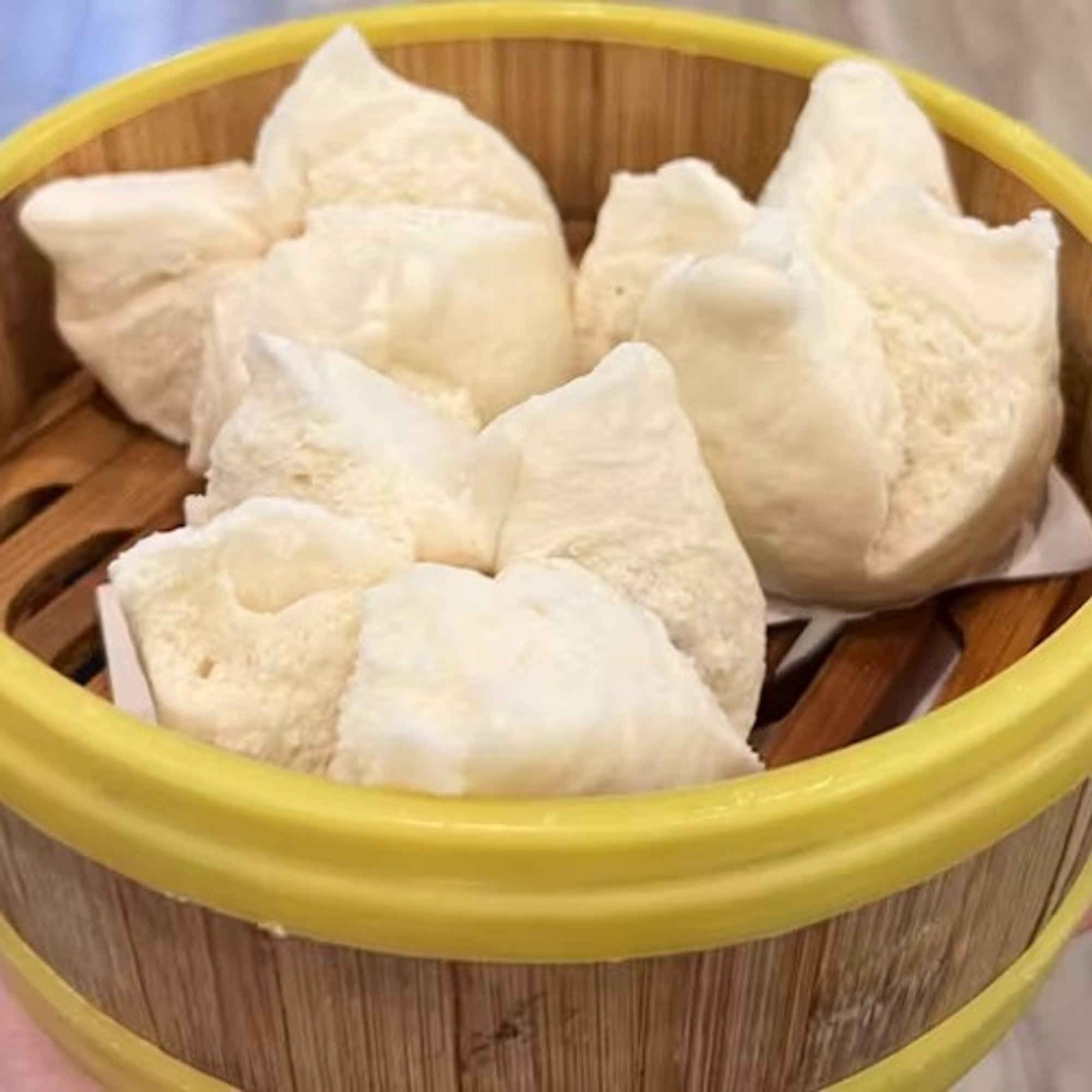 Vegan Steamed BBQ Pork Buns