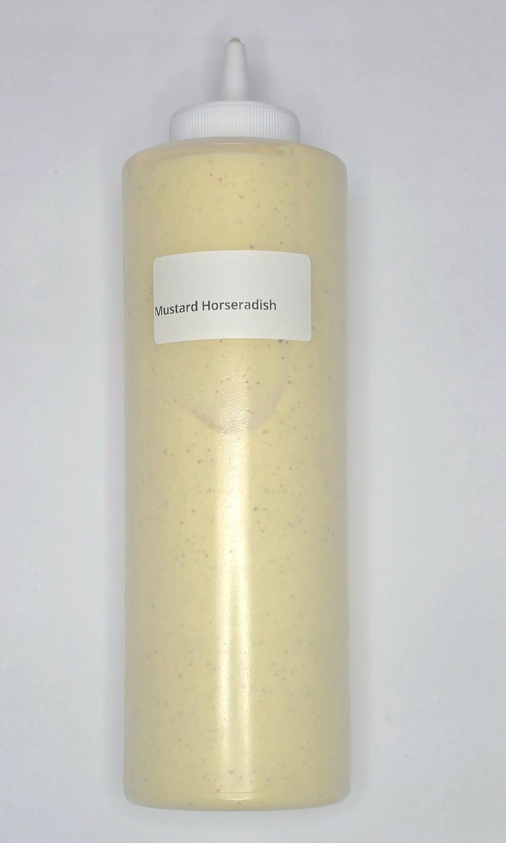 24oz Mustard Horseradish.