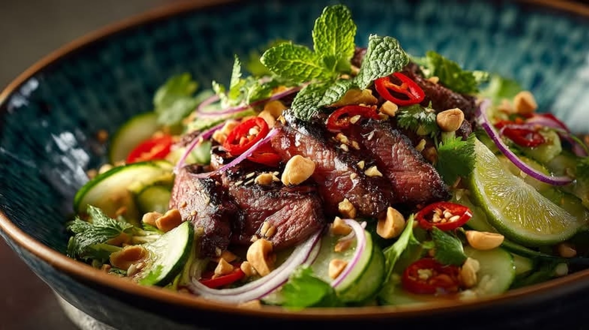 Grilled Beef Salad