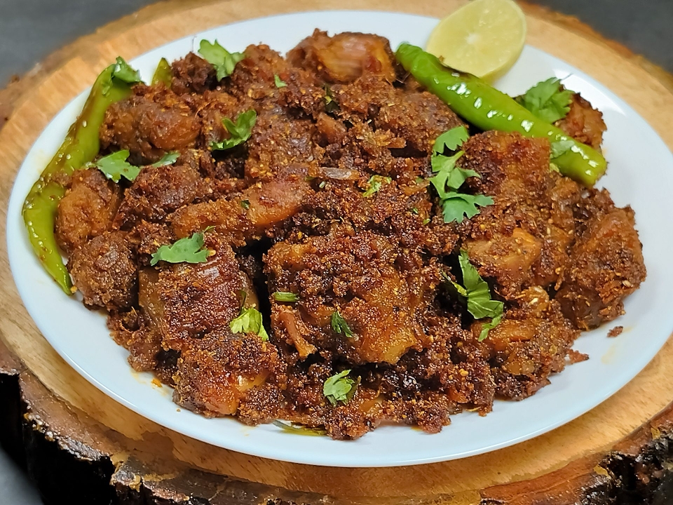 Chettinadu Goat Fry (Mutton)
