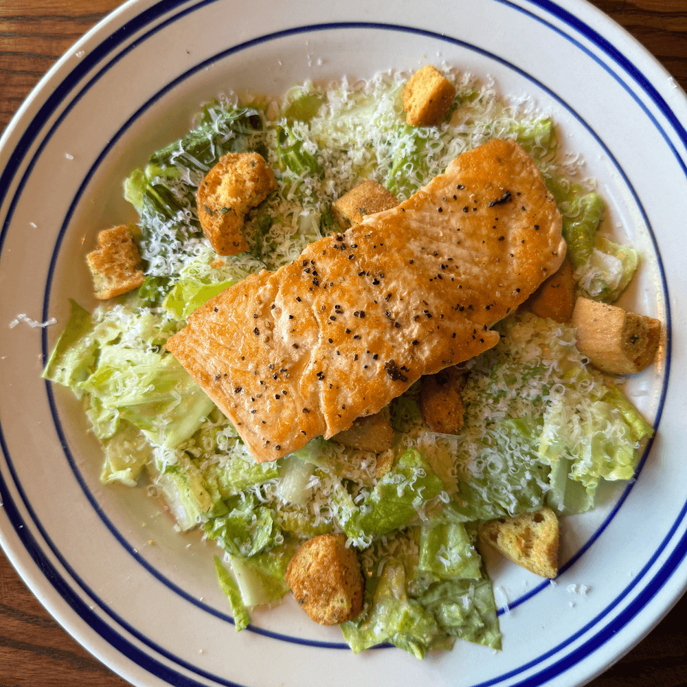 Salmon Caesar Salad