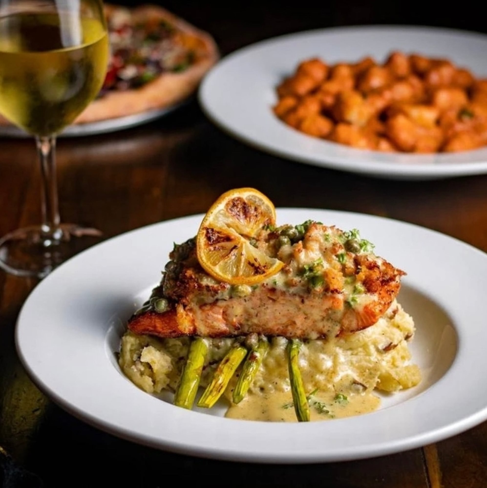 Salmon Piccata