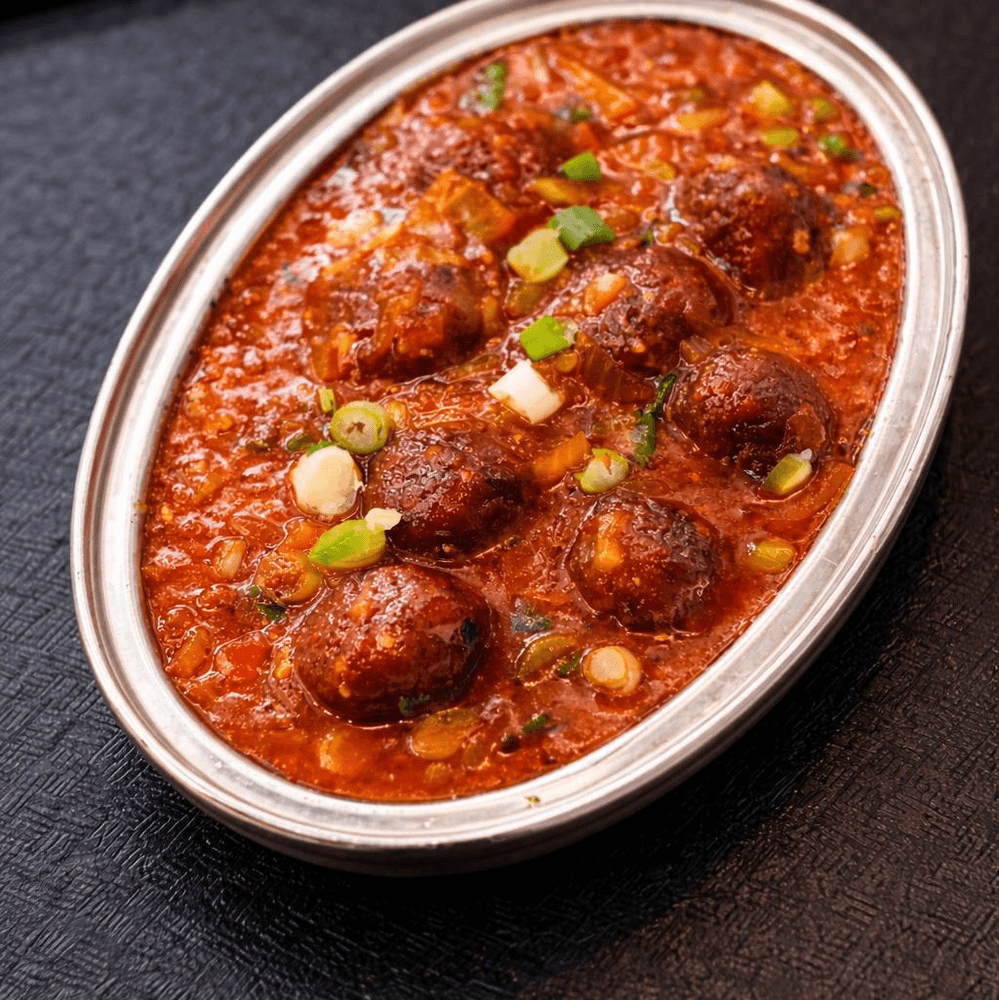 Veg Manchurian w/Gravy (Rice)