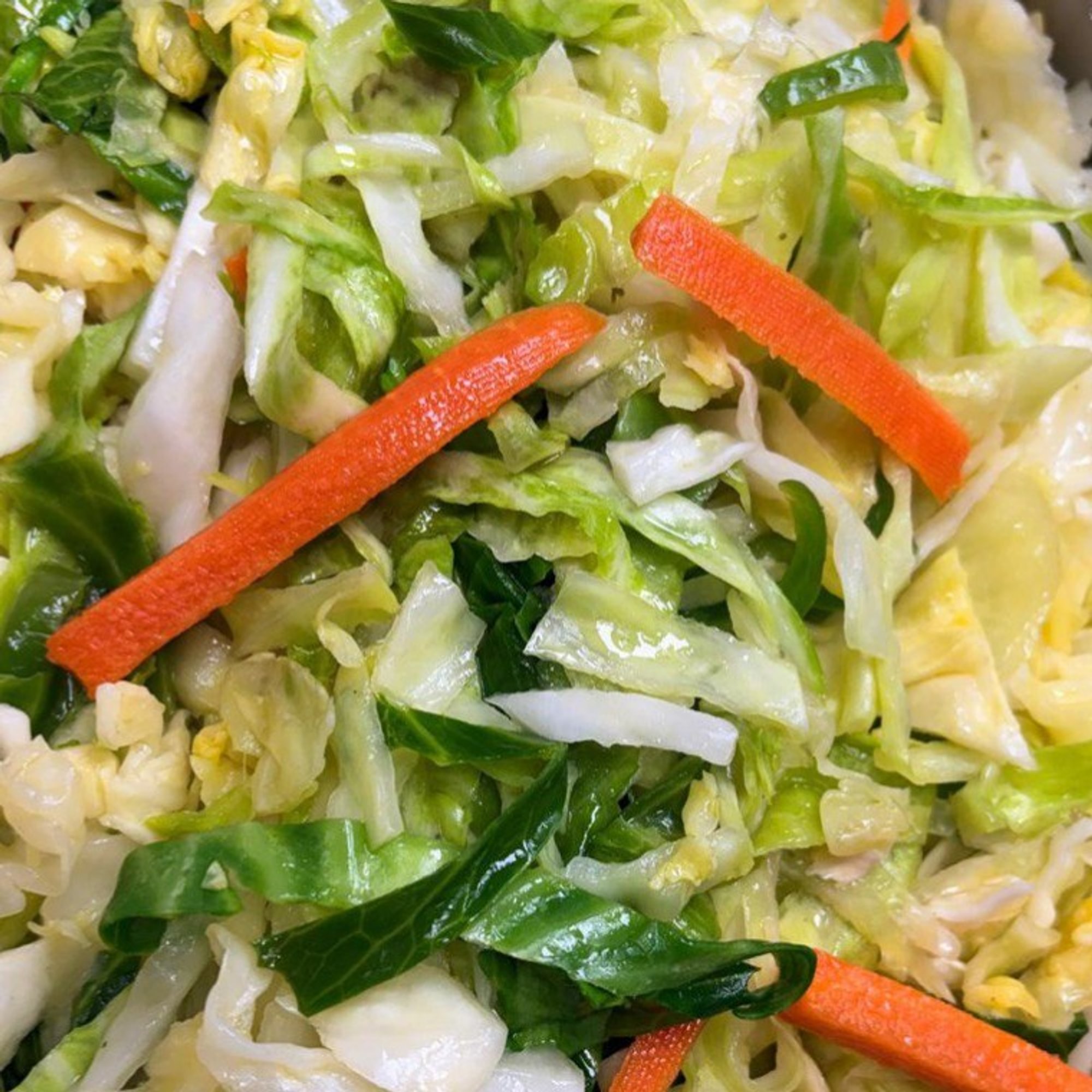 Steamed Cabbage