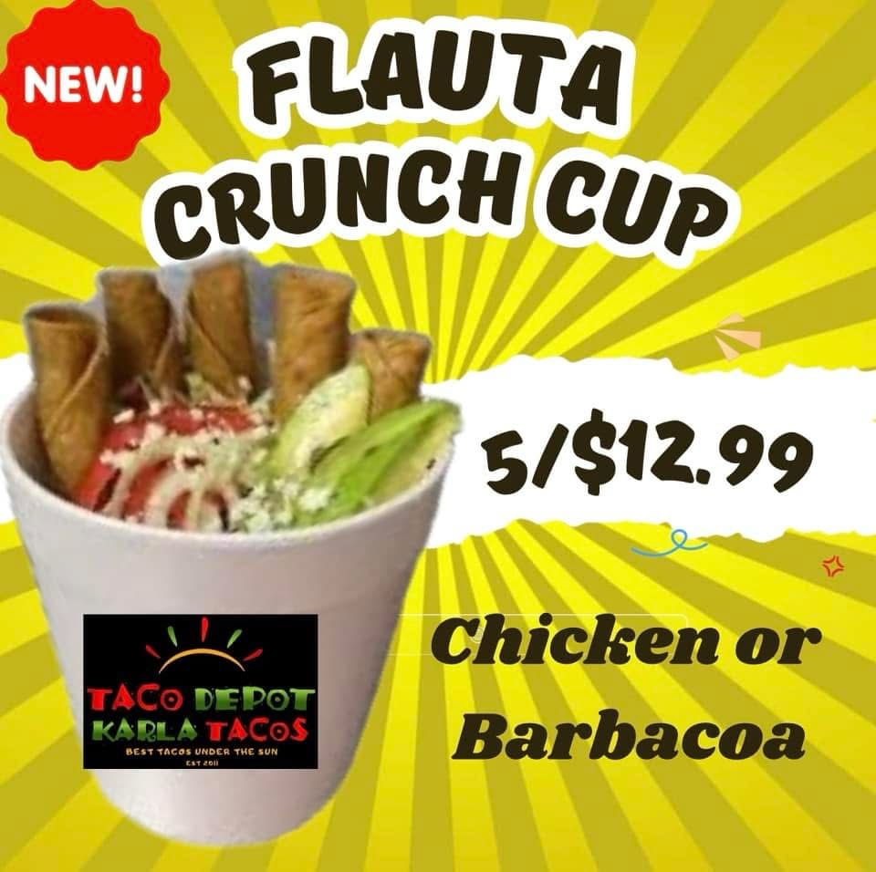 Flauta Crunch Cup