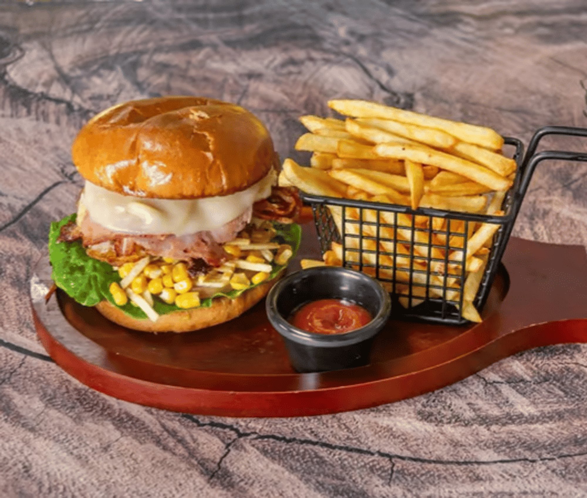 X-Salada Burger