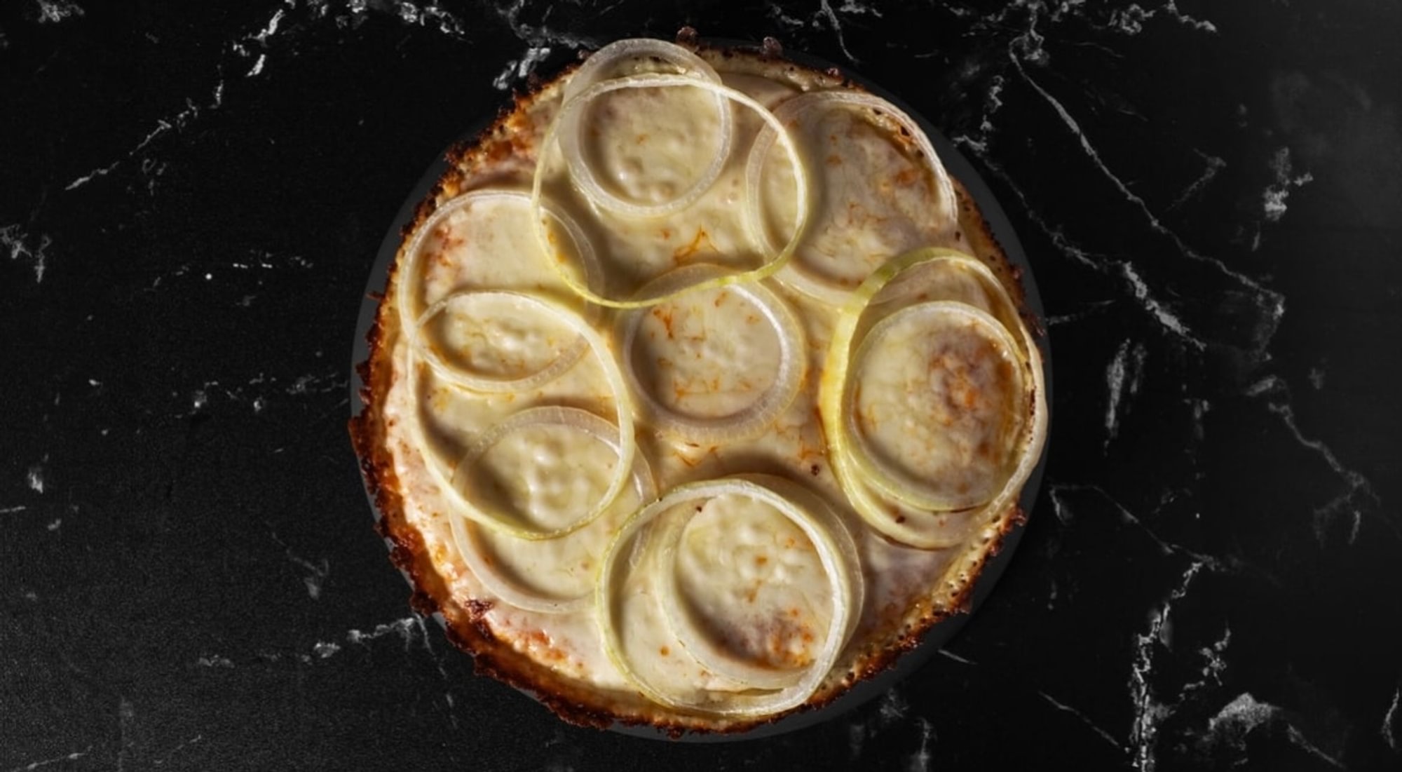 Pizza de cebolla