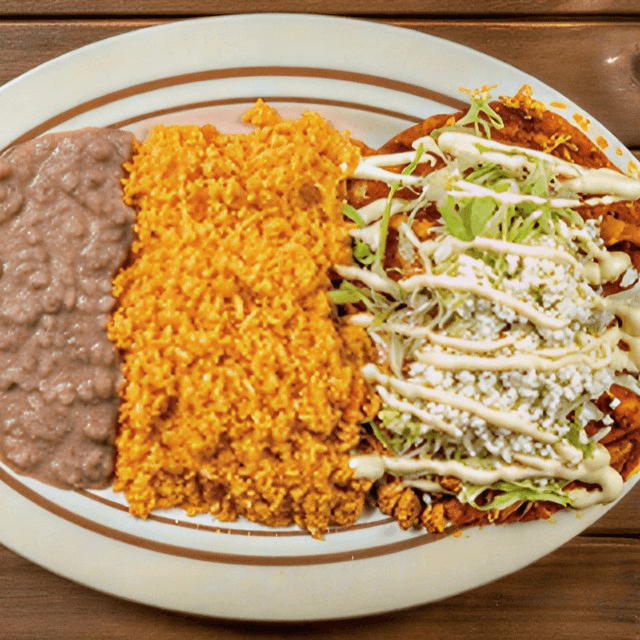 Enchiladas Verdes o Rojas