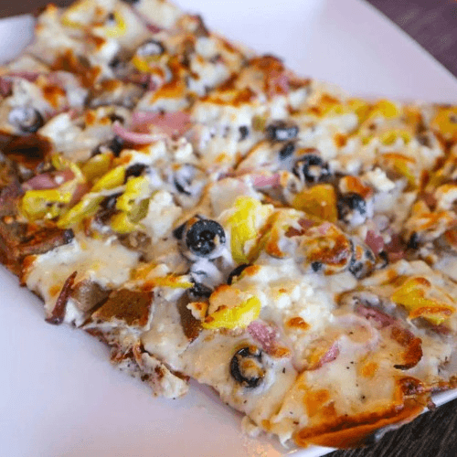 Greek Pizza Lavash