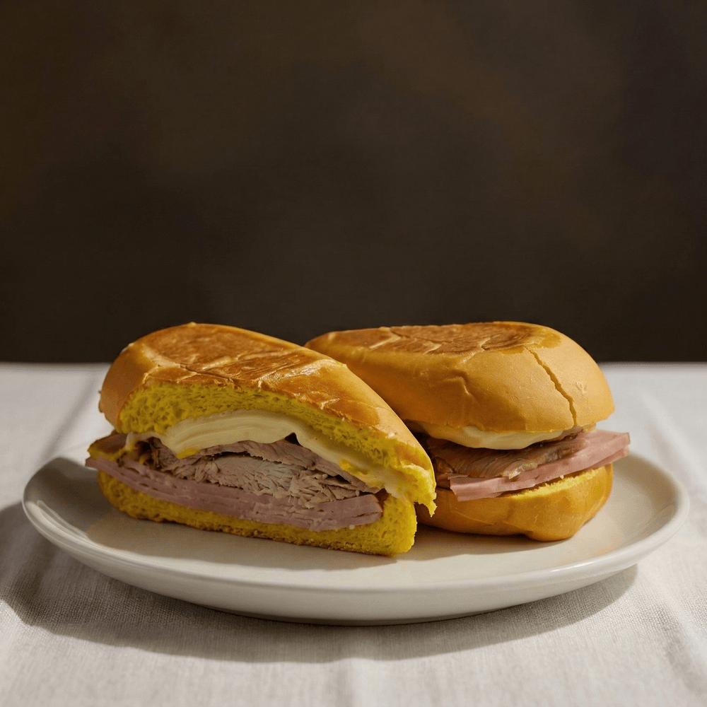 Media Noche Sin Puerco Sandwich